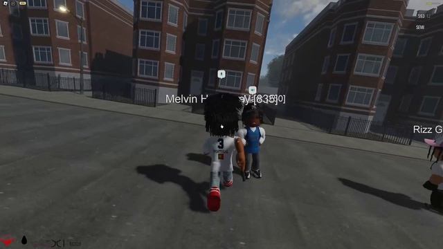 WE WENT TO WAR WITH THE CITY IN THIS CHICAGO ROBLOX HOOD GAME смотреть онлайн
