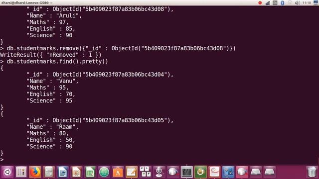 6.11 - Remove the documents in MongoDb & Find only the necessary data in MongoDb (Projection) смотреть онлайн
