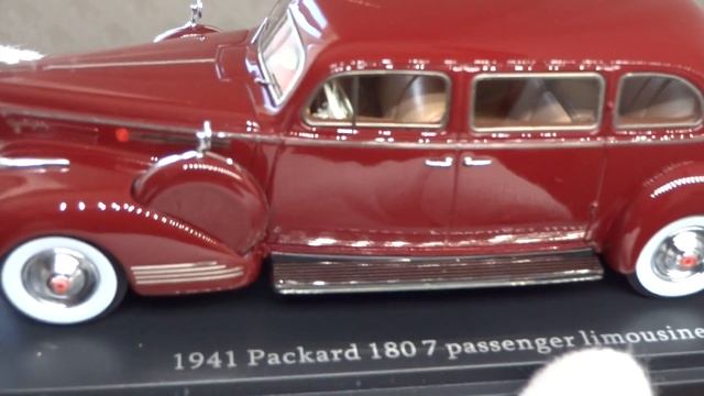 1941 PACKARD 180 (7 passenger limousine) масштабная модель Esval Models смотреть онлайн