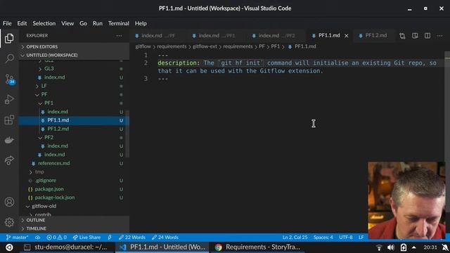 Porting Gitflow To Golang LIVE - Part 2: Capturing Requirements смотреть онлайн
