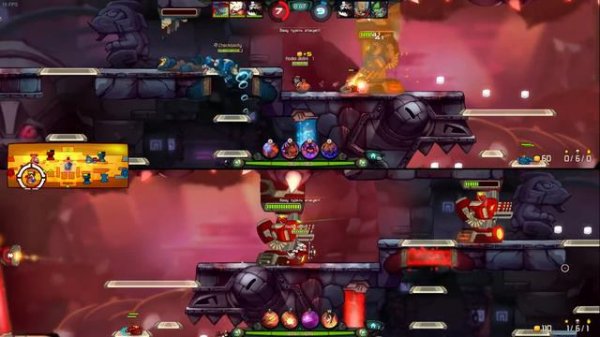 Awesomenauts совместное прохождение.