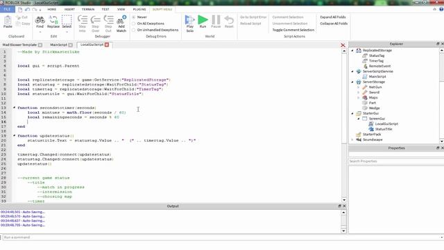 Mad Bloxxer 13: GUI Building, Pt. 1 (ROBLOX U Tutorial) смотреть онлайн