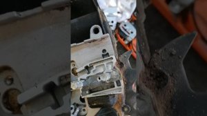 Плохая подача масла в бензопиле Carver.