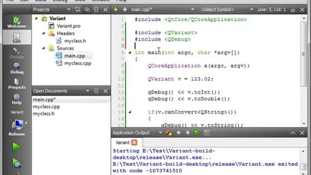C++ Qt 88 User Feedback QVariant смотреть онлайн