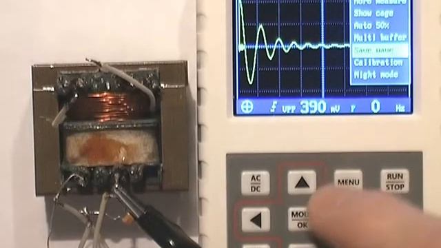 Осциллограф Dso Fnirsi Pro.Особенности ждущей (single) развёртки.Поиск межвитковых замыканий.