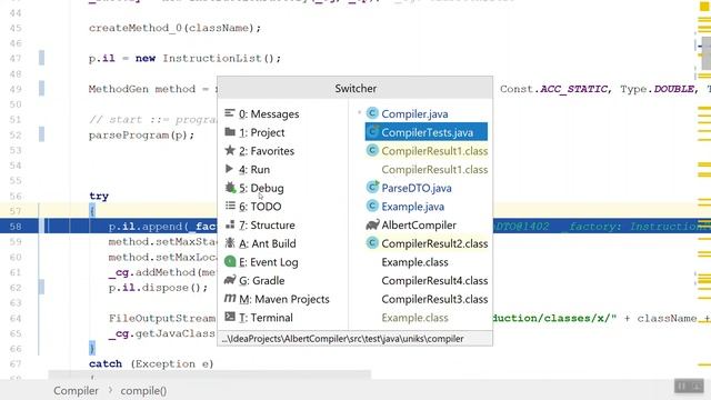 CompilersWT1819L09 ByteCodeForFunctions20 12 2018 смотреть онлайн