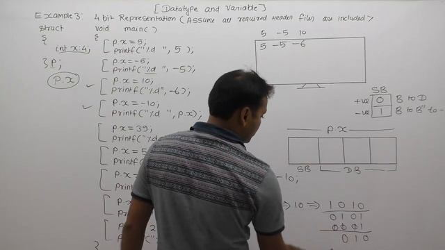 Bit Representation Example in C in Hindi -Part67 | C Language by Java Professional смотреть онлайн
