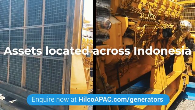 Available Now: Over 350 Heavy Duty Diesel Generators - Indonesia смотреть онлайн