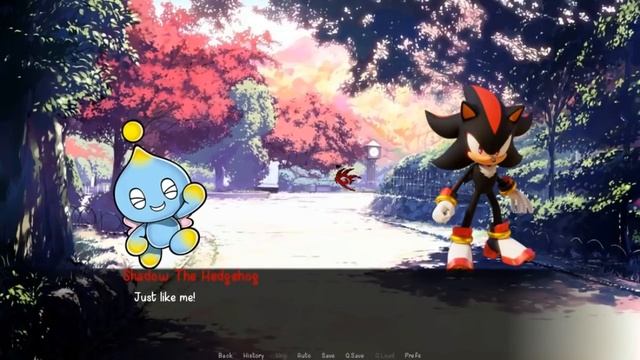 Прохождение Shadow The Hedgehog Dating Simulator [Замуж за ежа]