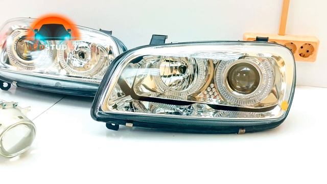 Модернизация фар Toyota Rav4 от Ledstudio смотреть онлайн