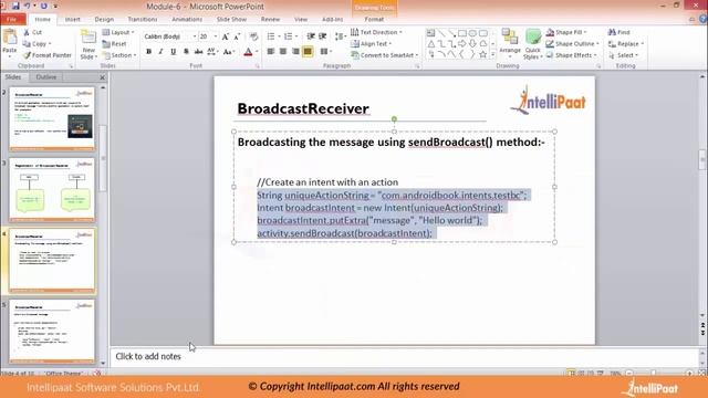 Broadcast Receiver & Notification | Android Tutorial |Learn Android | Intellipaat смотреть онлайн