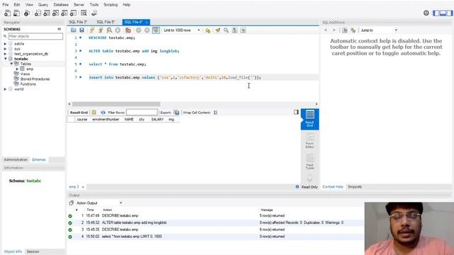 Add/Store images in MySQL Database Table. || Easiest and Workable Explanation. смотреть онлайн