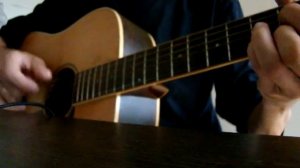 "Медляк" Мр. Кредо на гитаре (фингерстайл это просто)