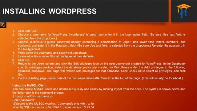 WordPress Installation Part 2 смотреть онлайн