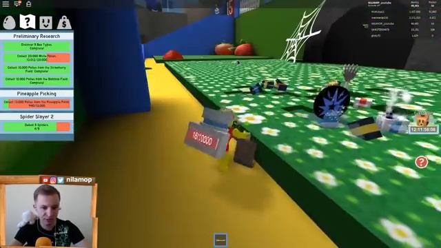 НОВЫЕ ПОКУПКИ В СИМУЛЯТОРЕ ПЧЕЛОВОДА В РОБЛОКС - ROBLOX BEE SWARM SIMULATOR смотреть онлайн