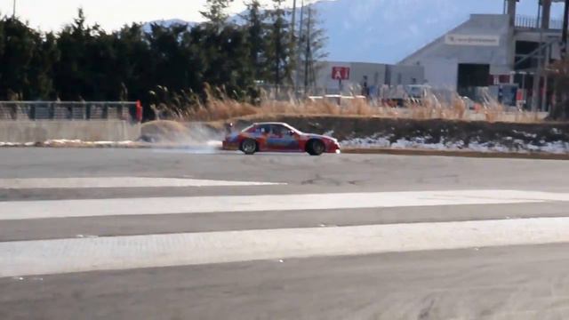 D1 Ladys League M. Yamashita Drift Demo at Fuji Speedway смотреть онлайн