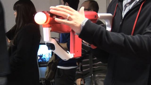 PS3 - PlayStation Move sharp shooter gun attachment demo смотреть онлайн