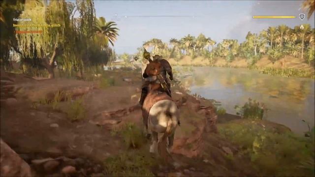 Assassin's Creed Origins Get to Trial of Sobek Start Point смотреть онлайн