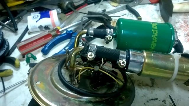 Замена бензонасоса на ВАЗовский - продолжение истории смотреть онлайн