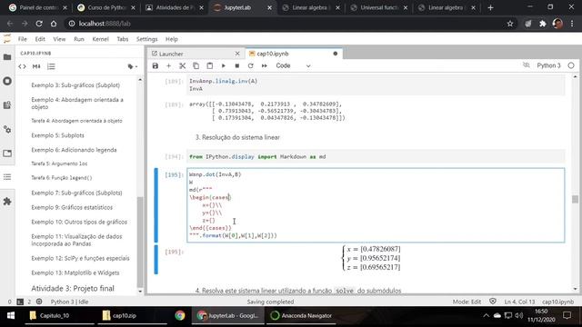 Capítulo 10: Numpy e matplotlib смотреть онлайн