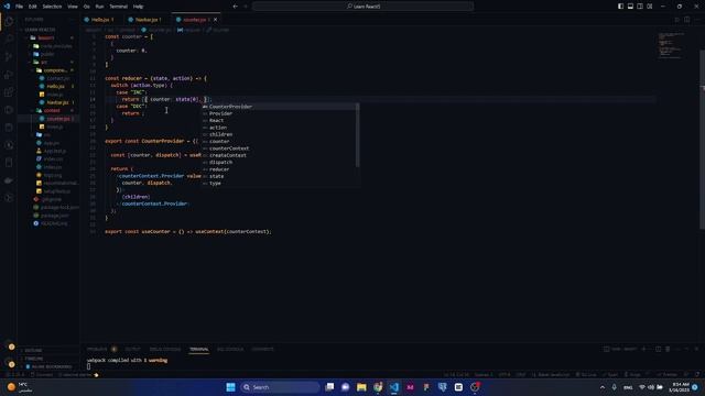 شرح شامل ل ReactJS - #20 (useReducer) смотреть онлайн