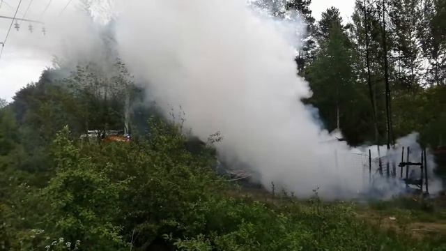 Небольшой пожар. Бернгардовка. Лето 2019г. смотреть онлайн