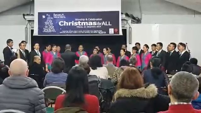 21-12-2014 Nathania Ministry Choir, Christmas Celebration in Novate Milanese - 1 смотреть онлайн