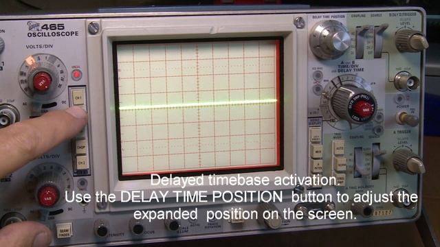 Tektronix 465 Oscilloscope Testing смотреть онлайн