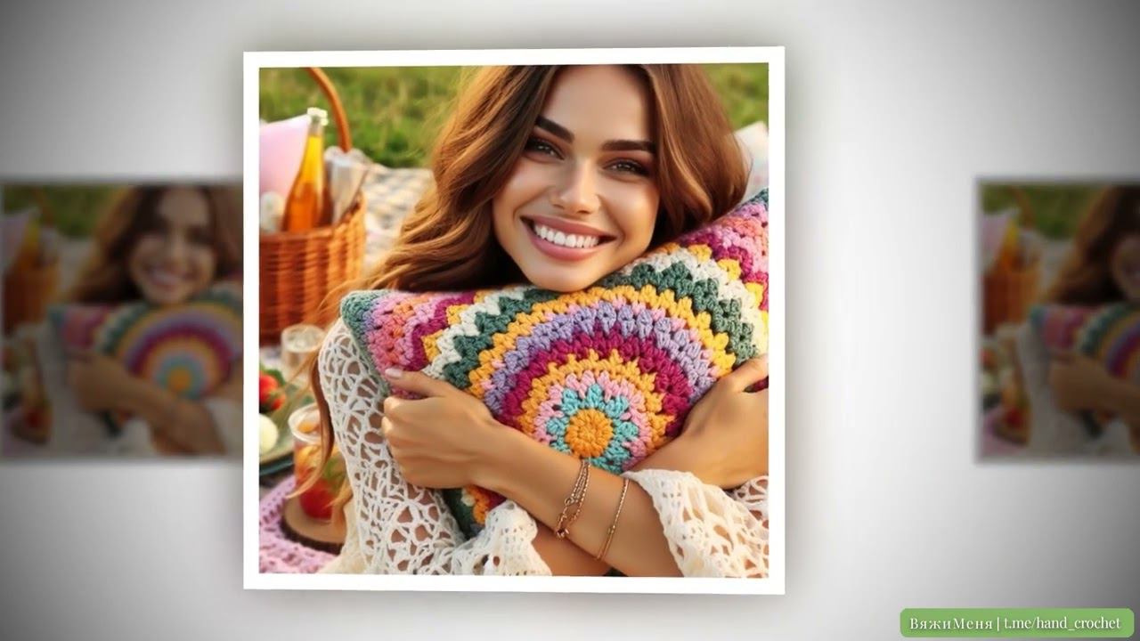 Loved These Beautiful Crochet/Knitting pillow Designs! смотреть онлайн
