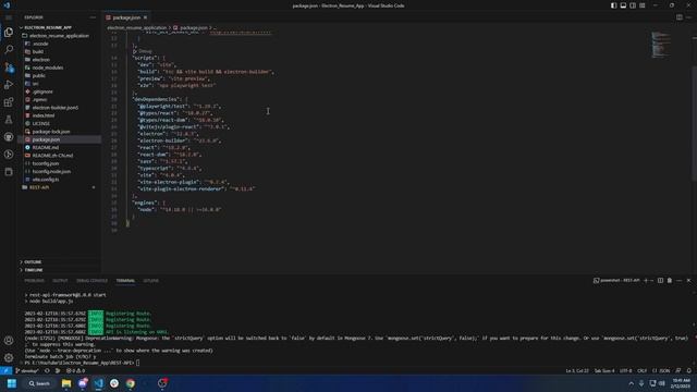 Creating a full electron app for your Portfolio смотреть онлайн
