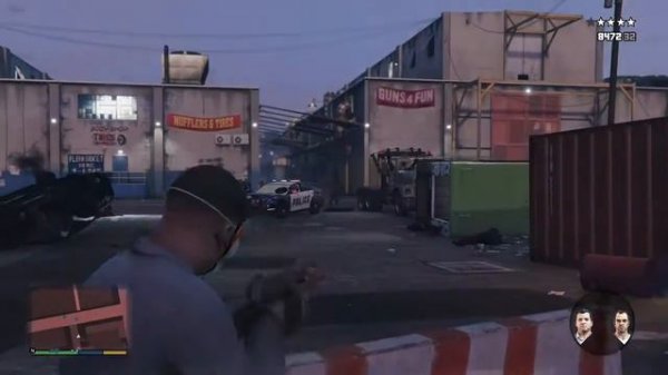 GTA 5 Epic 36 Mission Walkthrough Blitz Game / GTA 5 эпичное прохождение 36 миссии Блиц-игра