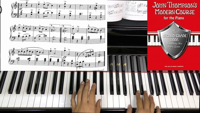 Page 40 A Little Polish Dance JOHN THOMPSON'S MODERN COURSE FO THE PIANO SECOND GRADE смотреть онлайн