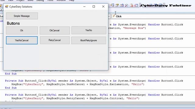 using MsgBox and Inputbox functions in Visual Basic .NET (hindi) смотреть онлайн