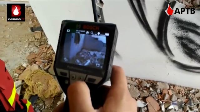 Cámara endoscópica GIC 120 de BOSCH aplicada a la búsqueda y rescate en estructuras colapsadas смотреть онлайн