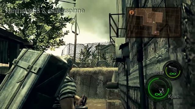 Resident Evil 5 Co-op with snakaspinne - Серия 1 смотреть онлайн