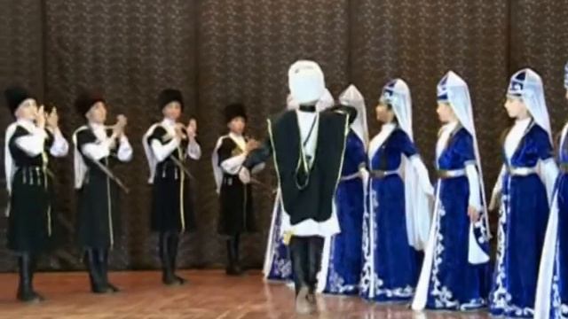 Старинный черкесский народный танец Кафа смотреть онлайн