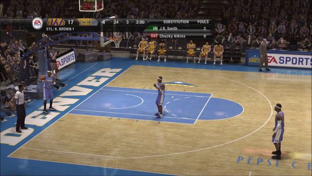 NBA LIVE 08 | LOS ANGELES LAKERS VS DENVER NUGGETS | PART 9 (4K 60 FPS) смотреть онлайн