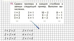 Страница 101 Задание 11 – Математика 1 класс (Моро) Часть 1