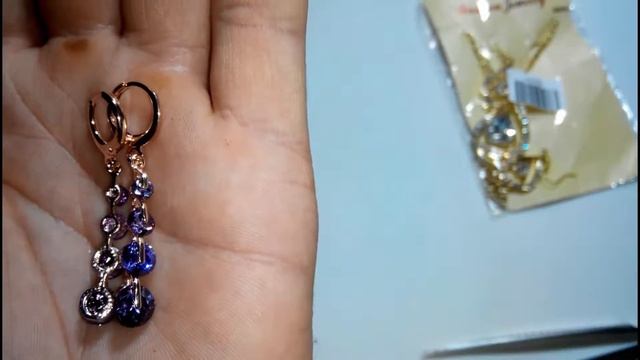 Обзор Двух видов Серьг: Brincos Pendientes и Капельки / Посылка с AliExpress смотреть онлайн