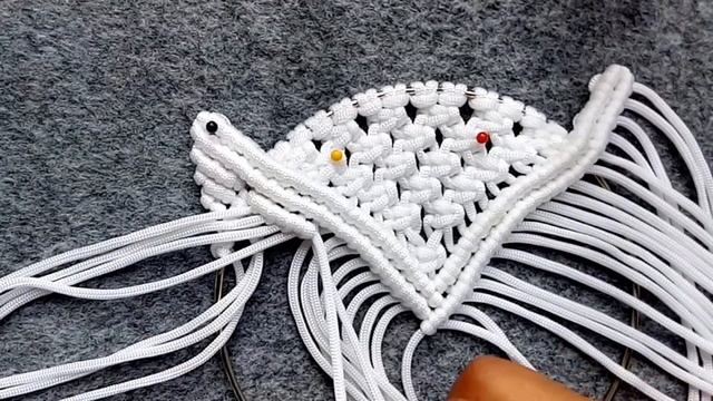 How to tie easy knot pattern # paracord/macrame wall hanging room decor Kitty Cat diy смотреть онлайн