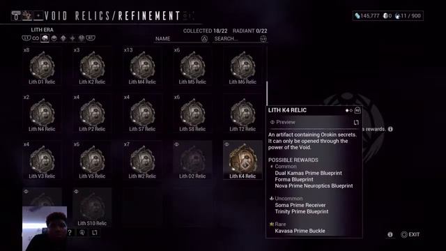 Inaros Prime! #PrimeGrind (Warframe) смотреть онлайн