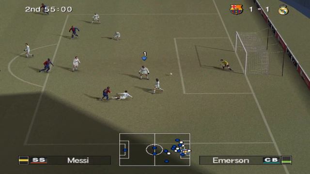 Gracious Goal from Lionel Messi @ Pro Evolution Soccer 6 смотреть онлайн