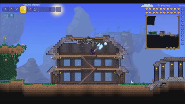 Terraria - SpeedBuild - Basic Ebonwood House смотреть онлайн