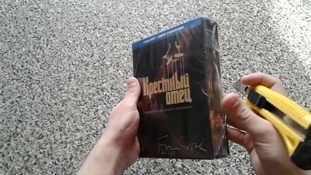 Распаковка трилогии Крёстный отец Blu-ray (коллекционное издание) | ДИСКОМАН смотреть онлайн