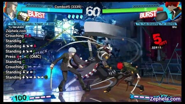 Under Night In-Birth 2 Sys: Celes Character Select Screen смотреть онлайн