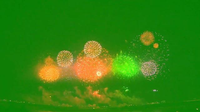 Green Screen Fireworks Animation Effect Chromakey Overlay Футаж Фейерверк 2 Эффект хромакей