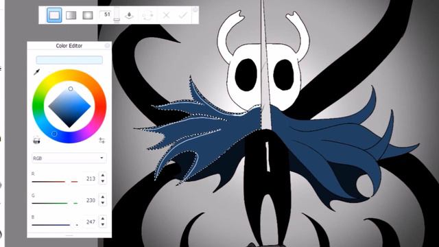 Hollow Knight VESSEL speedpaint | Coffee Powered Art смотреть онлайн