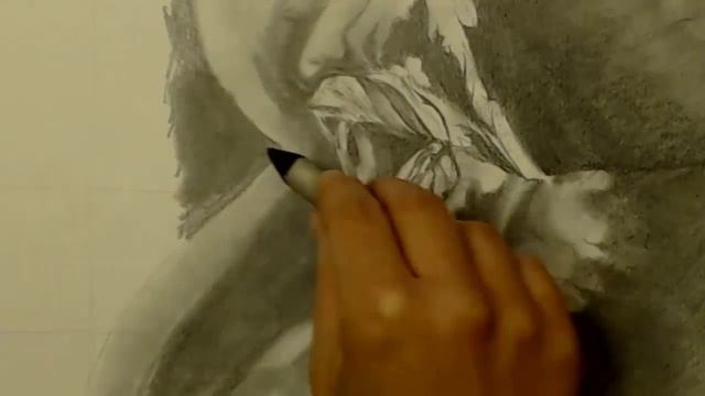 как нарисовать глаз старика в профиль.How to draw the eye of an old man in profile смотреть онлайн