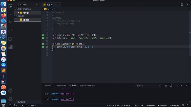 15 - for...in y for...of en JS | AlonsoCode смотреть онлайн