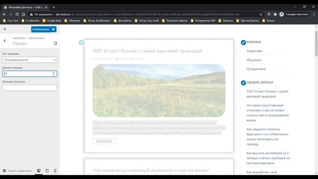 Обзор темы Customify для WordPress смотреть онлайн